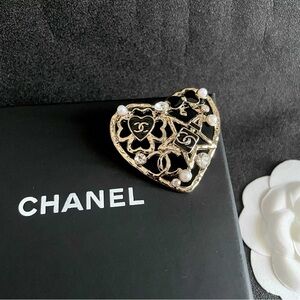 Chanel Heart Brooch